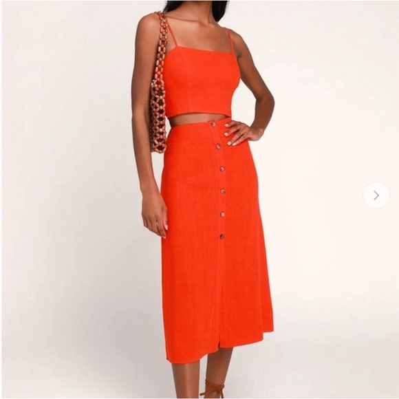 Two Piece Linen Set - Picture 5 of 5